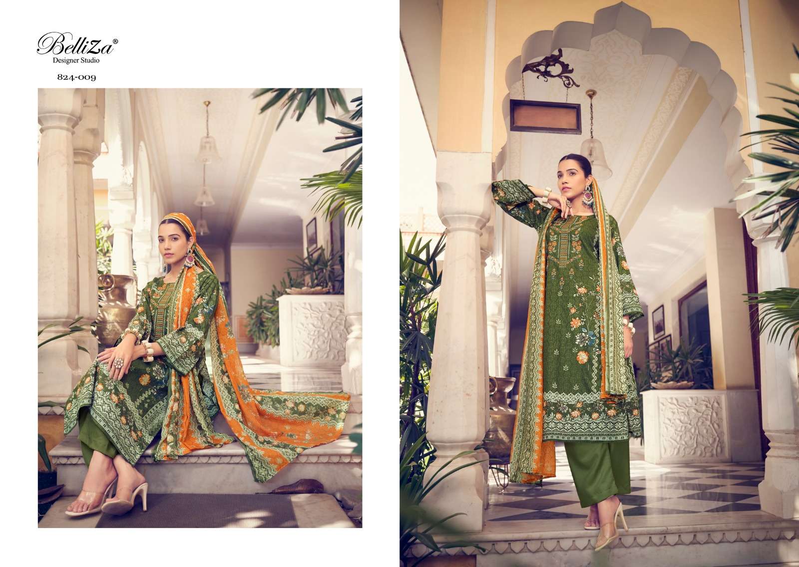Belliza Naira Vol 19 Premium Designer Dress Material Wholesale catalog