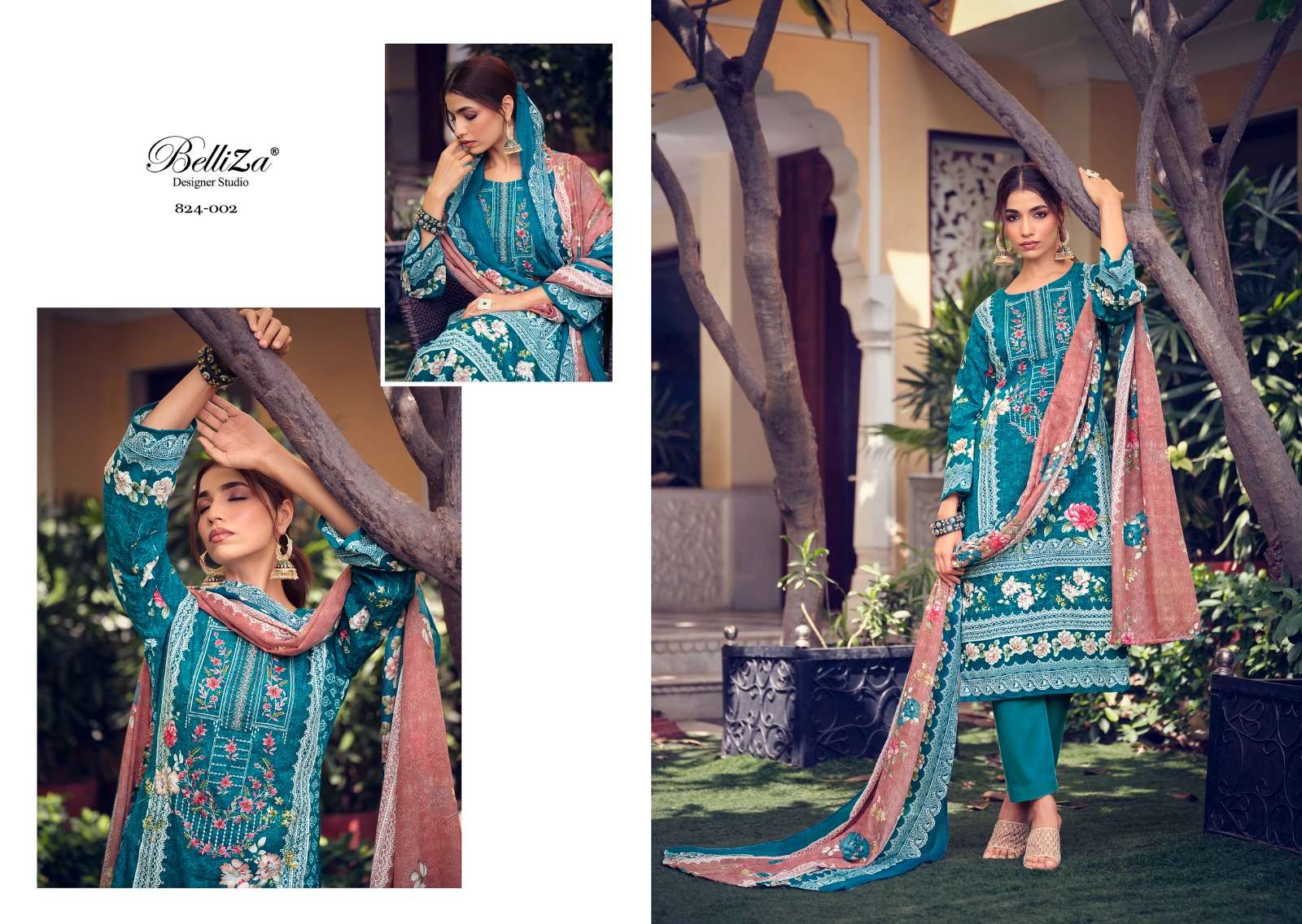 Belliza Naira Vol 19 Premium Designer Dress Material Wholesale catalog