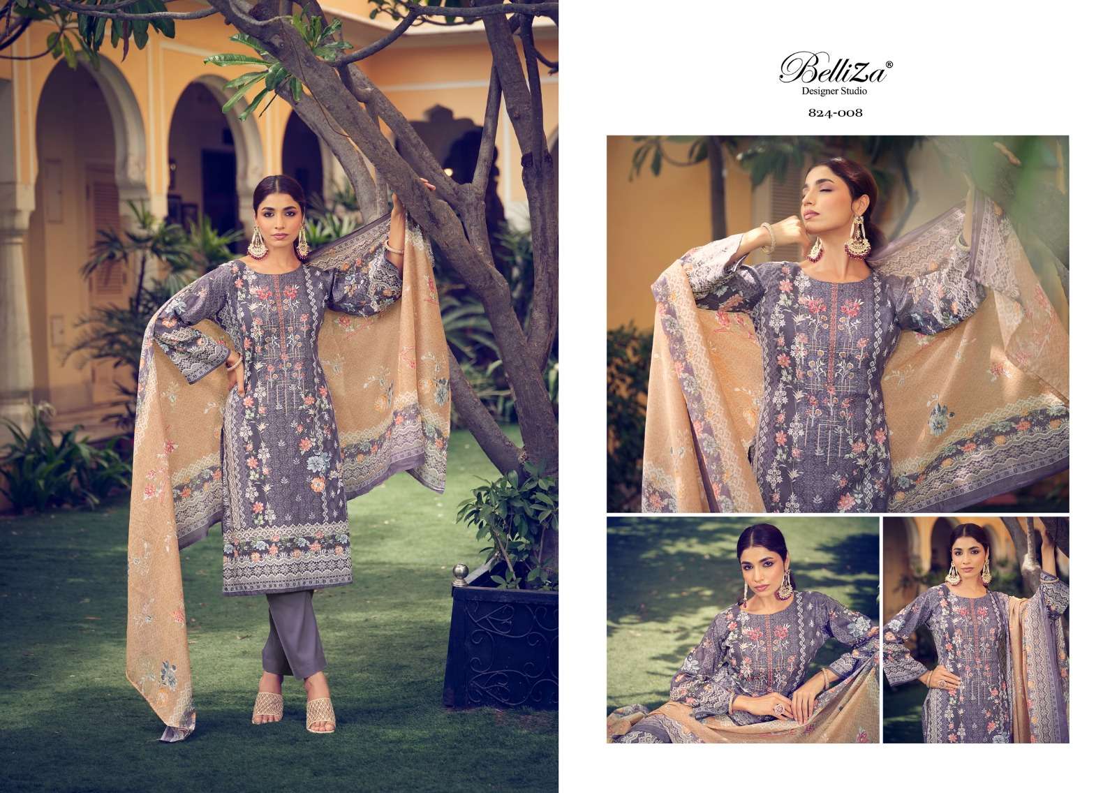 Belliza Naira Vol 19 Premium Designer Dress Material Wholesale catalog