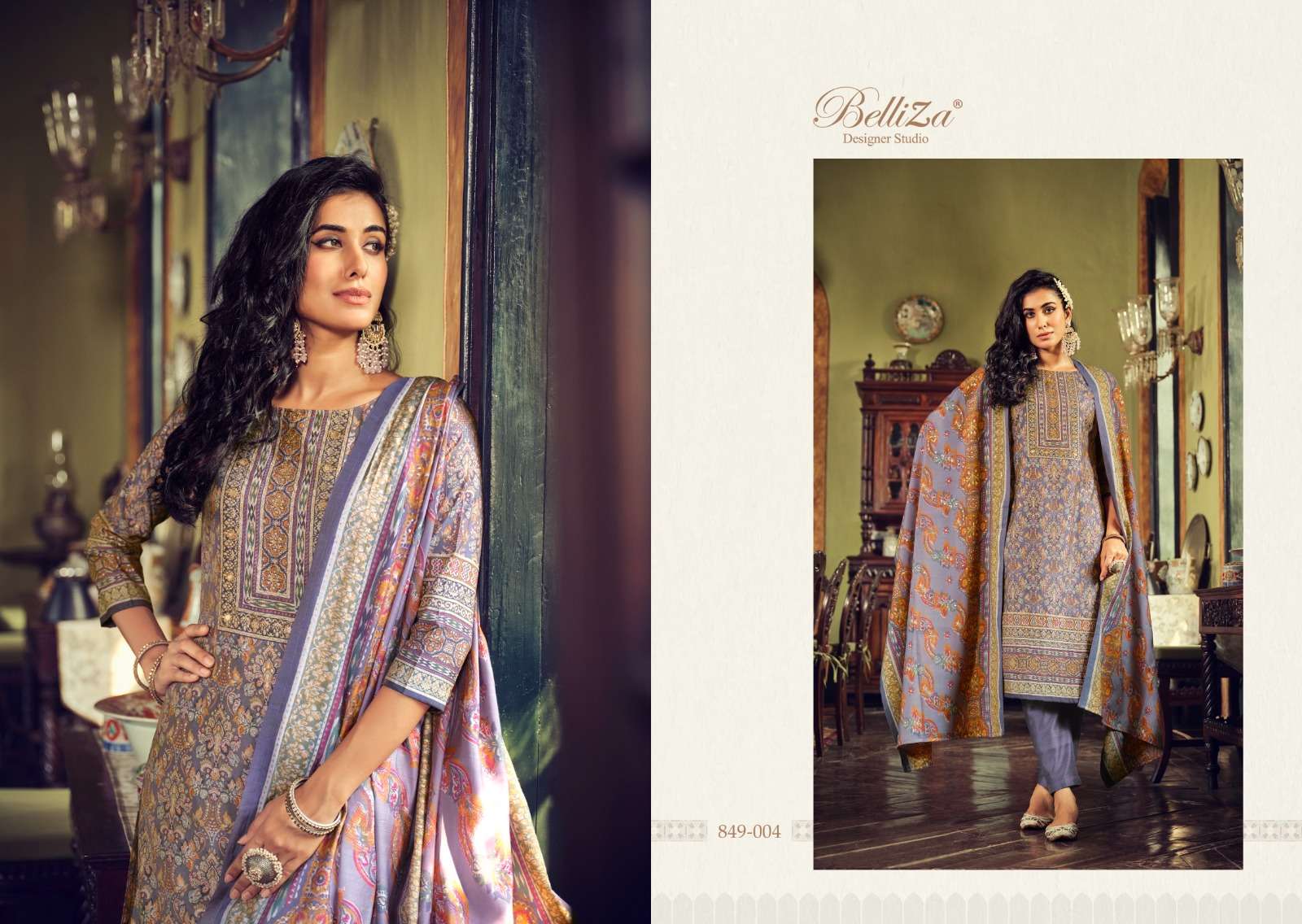 Belliza Sajda Premium Festive Designer Dress Material Wholesale catalog