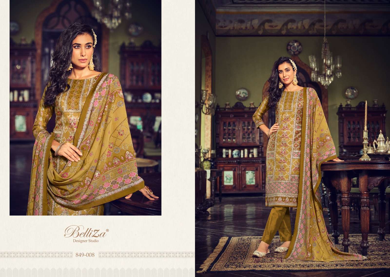 Belliza Sajda Premium Festive Designer Dress Material Wholesale catalog