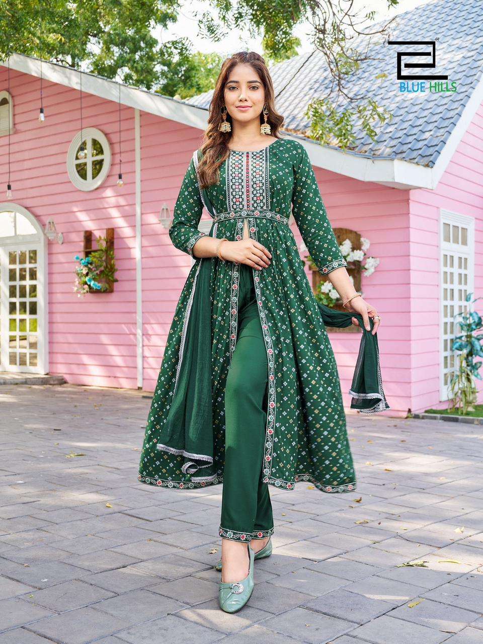 BLUE HILLS Fashion Reel Kurti Wholesale catalog