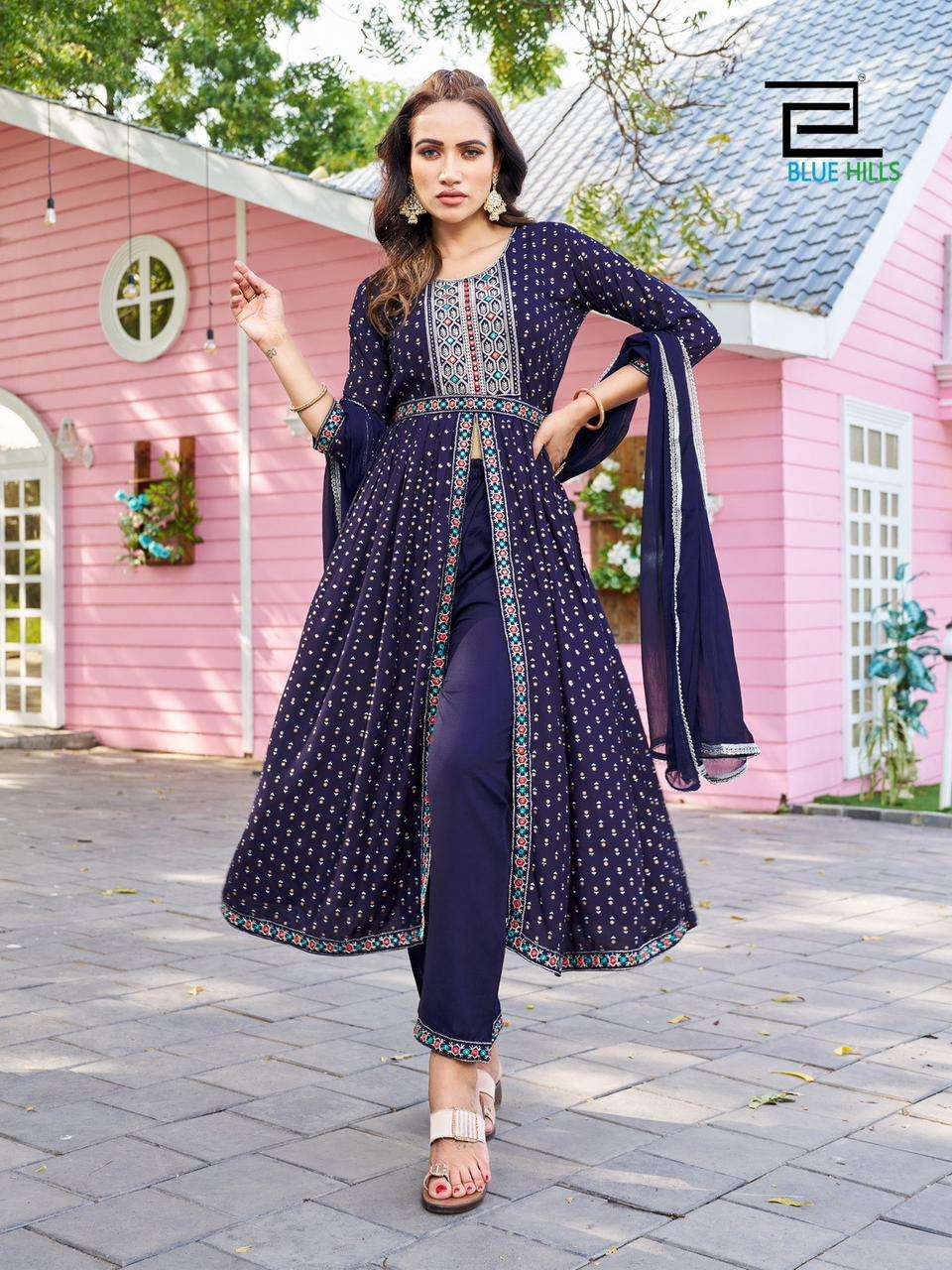 BLUE HILLS Fashion Reel Kurti Wholesale catalog