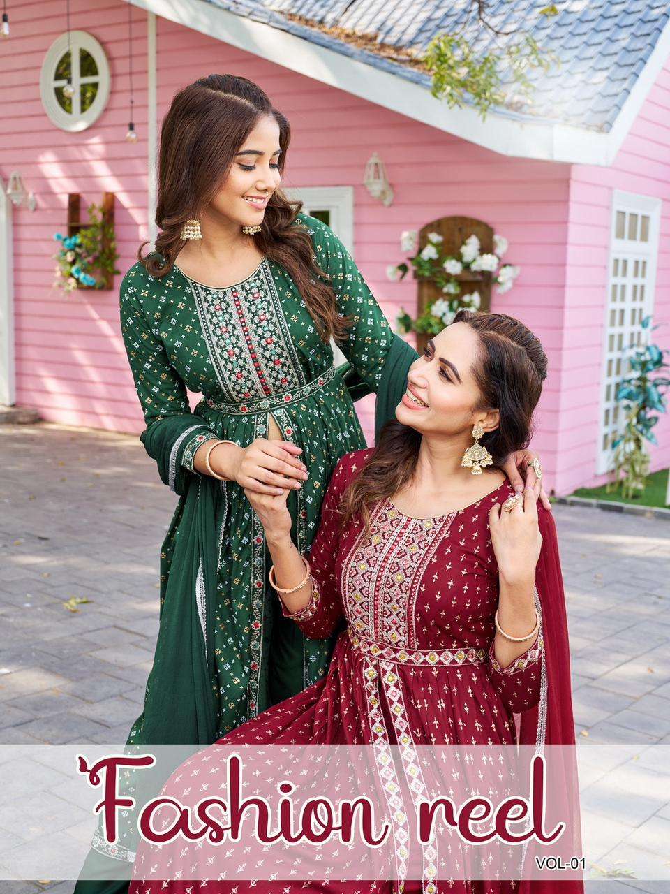BLUE HILLS Fashion Reel Kurti Wholesale catalog