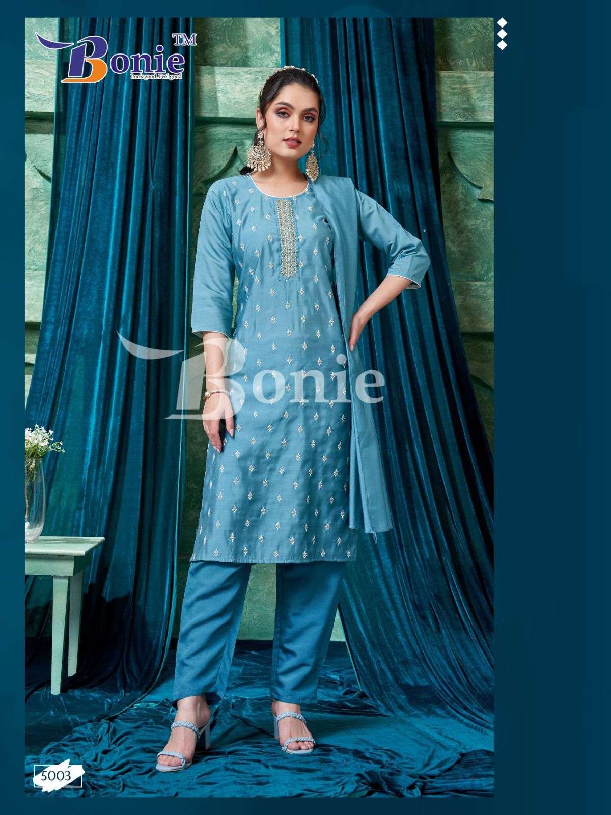 BONIE FLORA 5 Kurti Wholesale catalog