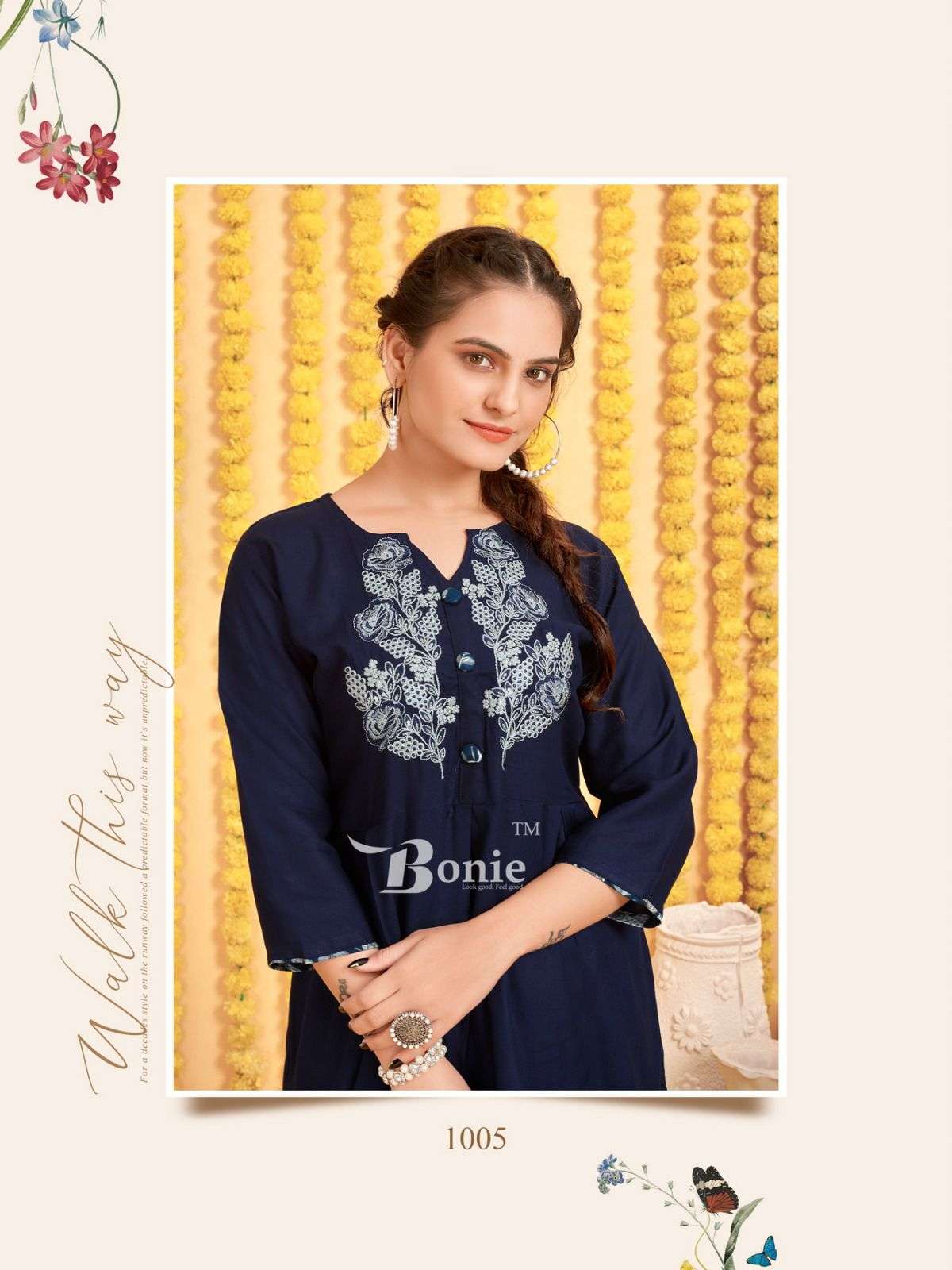 BONIE INAYA Kurti Wholesale catalog
