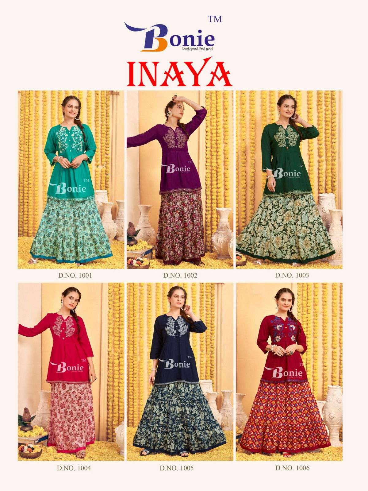 BONIE INAYA Kurti Wholesale catalog