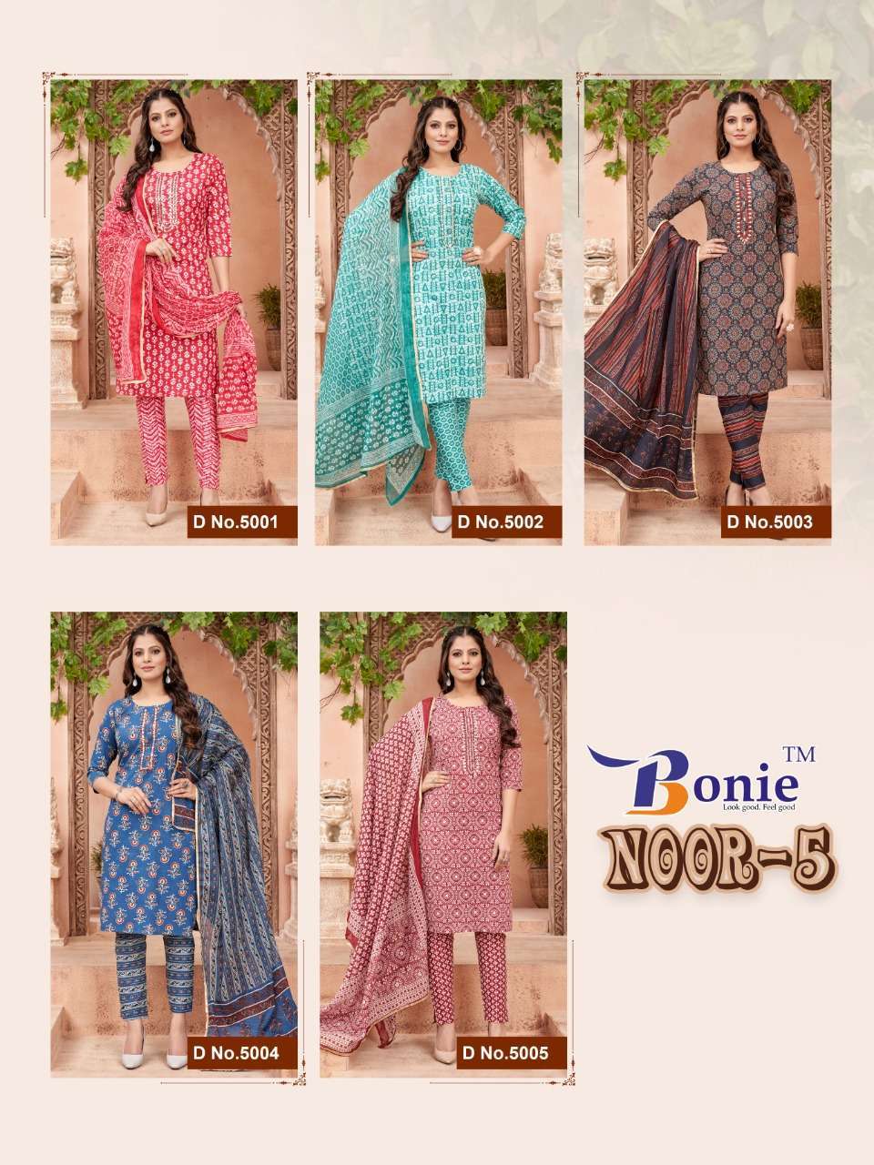 BONIE NOOR 5 Kurti Wholesale catalog