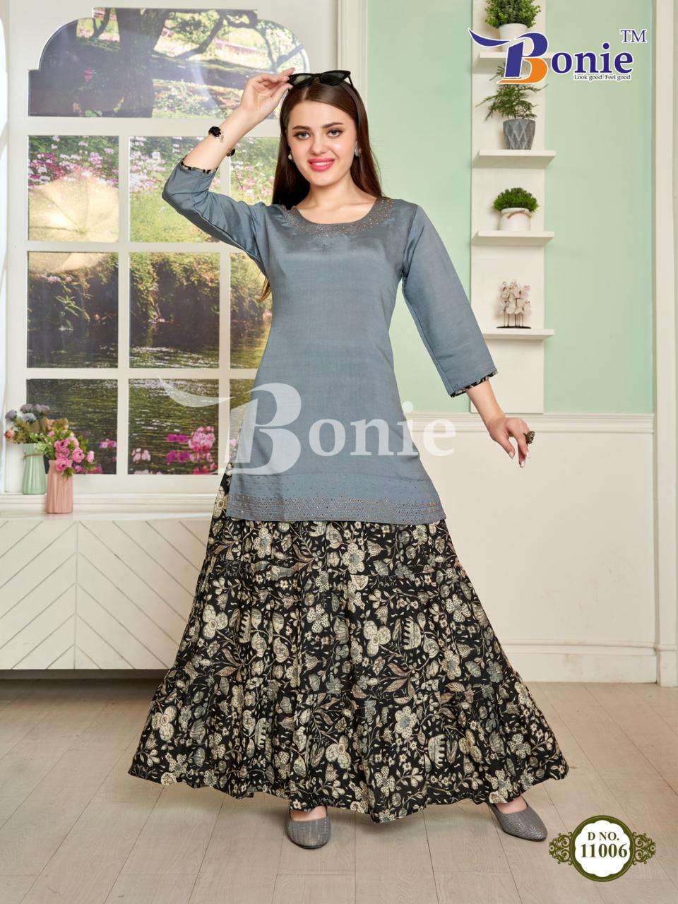 BONIE SKIRT HOUSE 11 Kurti Wholesale catalog