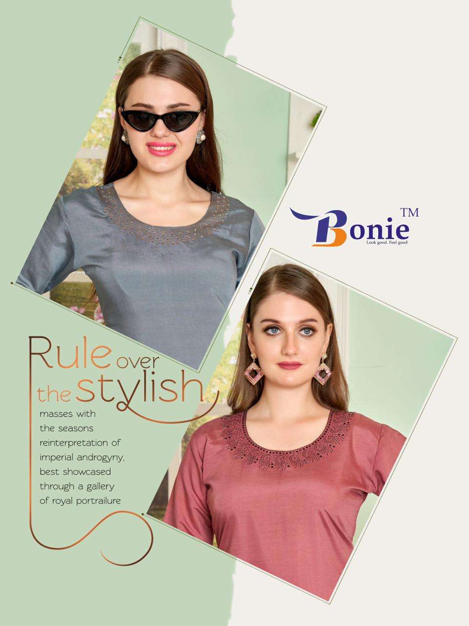 BONIE SKIRT HOUSE 11 Kurti Wholesale catalog