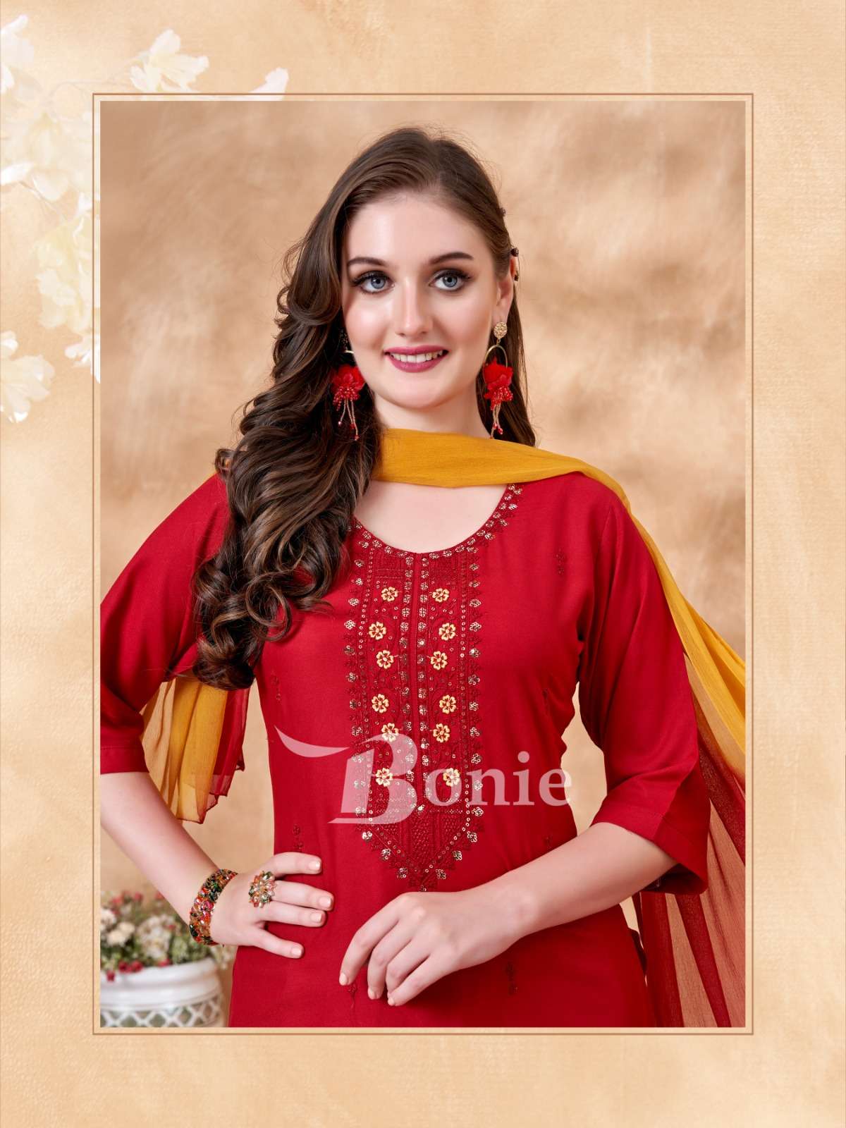 BONIE STUTI- 4 Kurti Wholesale catalog