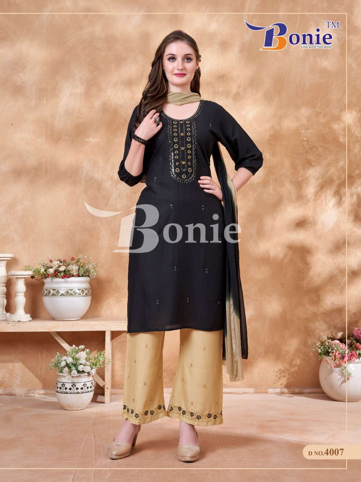 BONIE STUTI- 4 Kurti Wholesale catalog