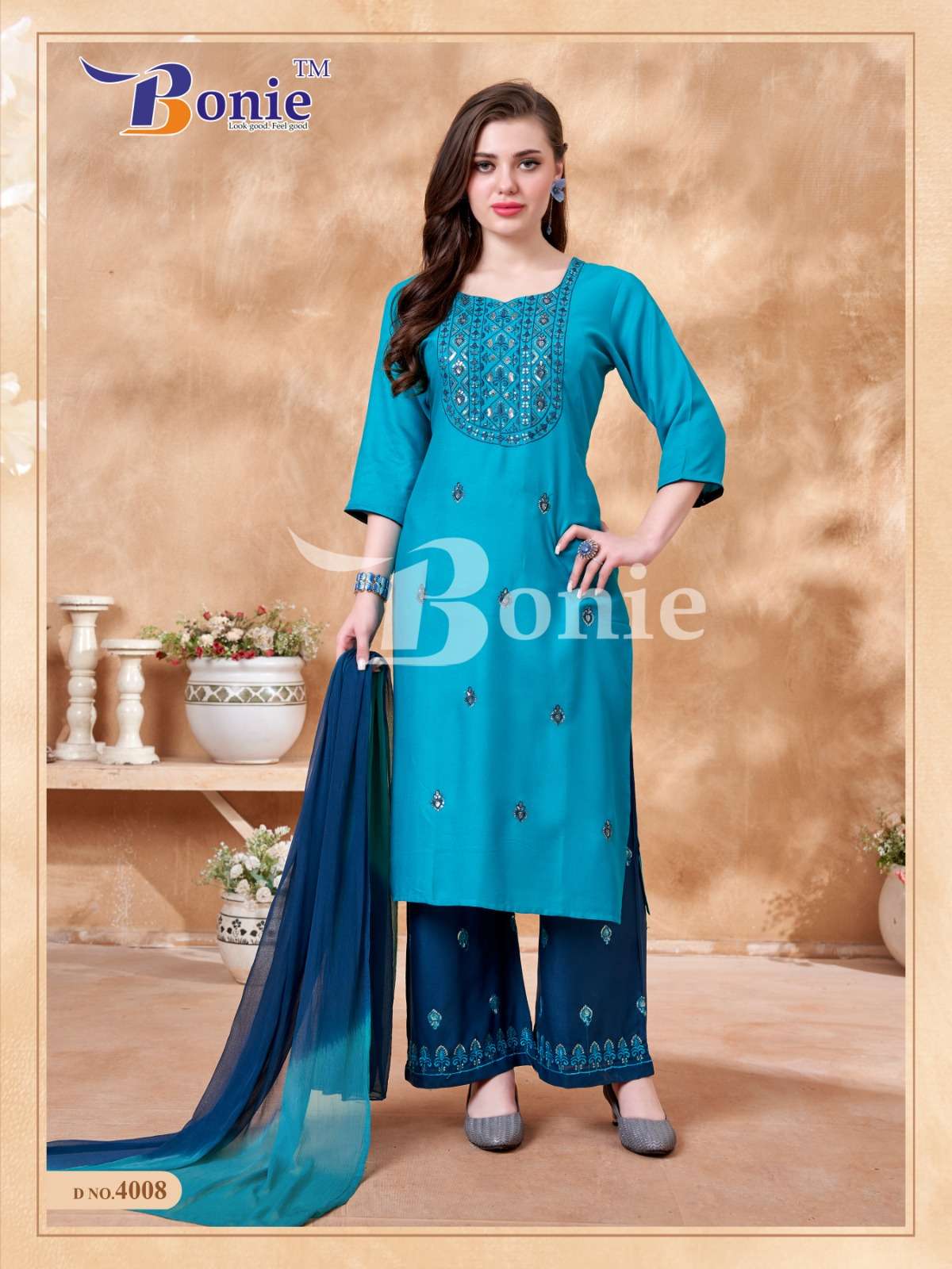 BONIE STUTI- 4 Kurti Wholesale catalog
