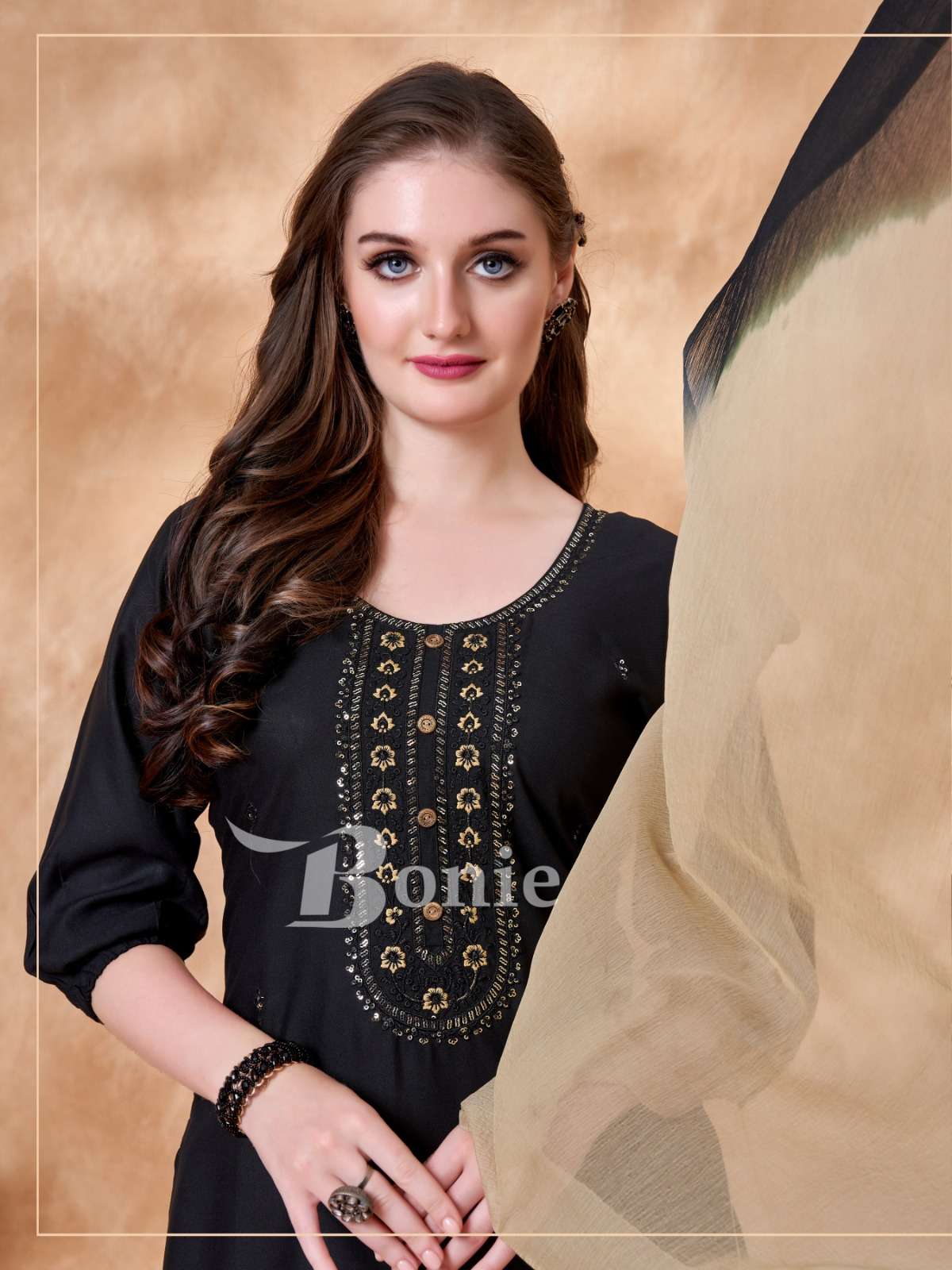 BONIE STUTI- 4 Kurti Wholesale catalog
