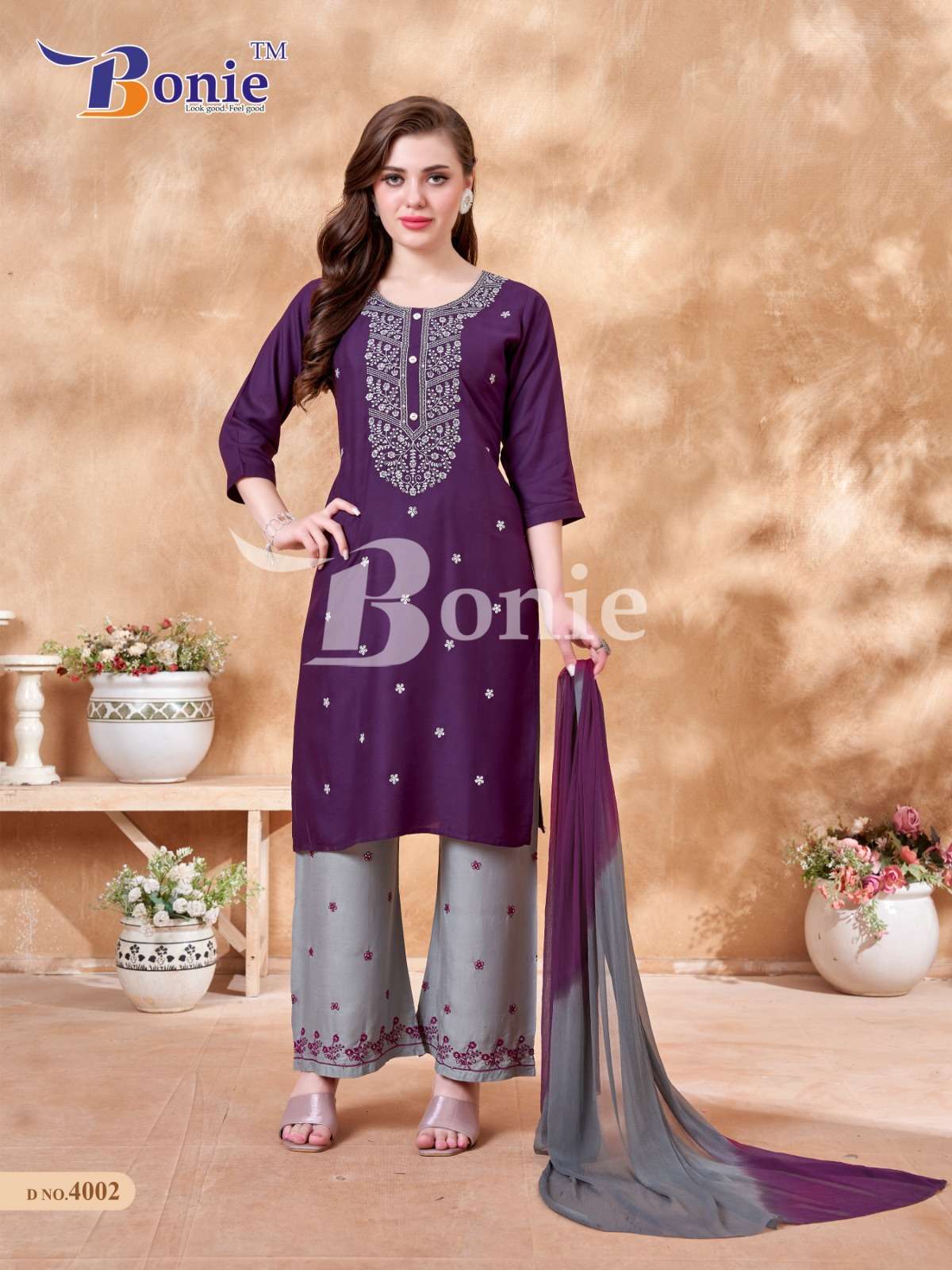 BONIE STUTI- 4 Kurti Wholesale catalog