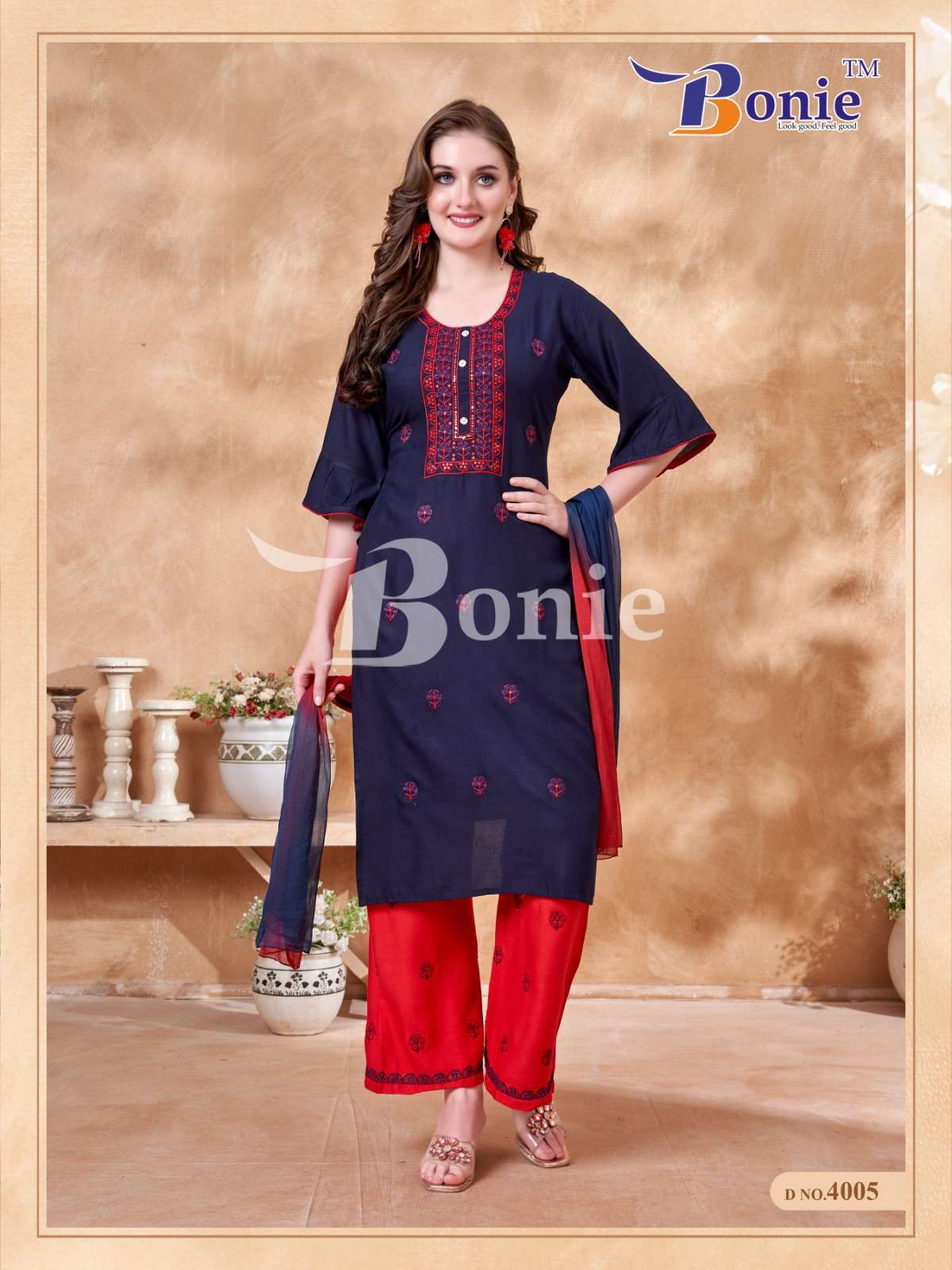 BONIE STUTI- 4 Kurti Wholesale catalog