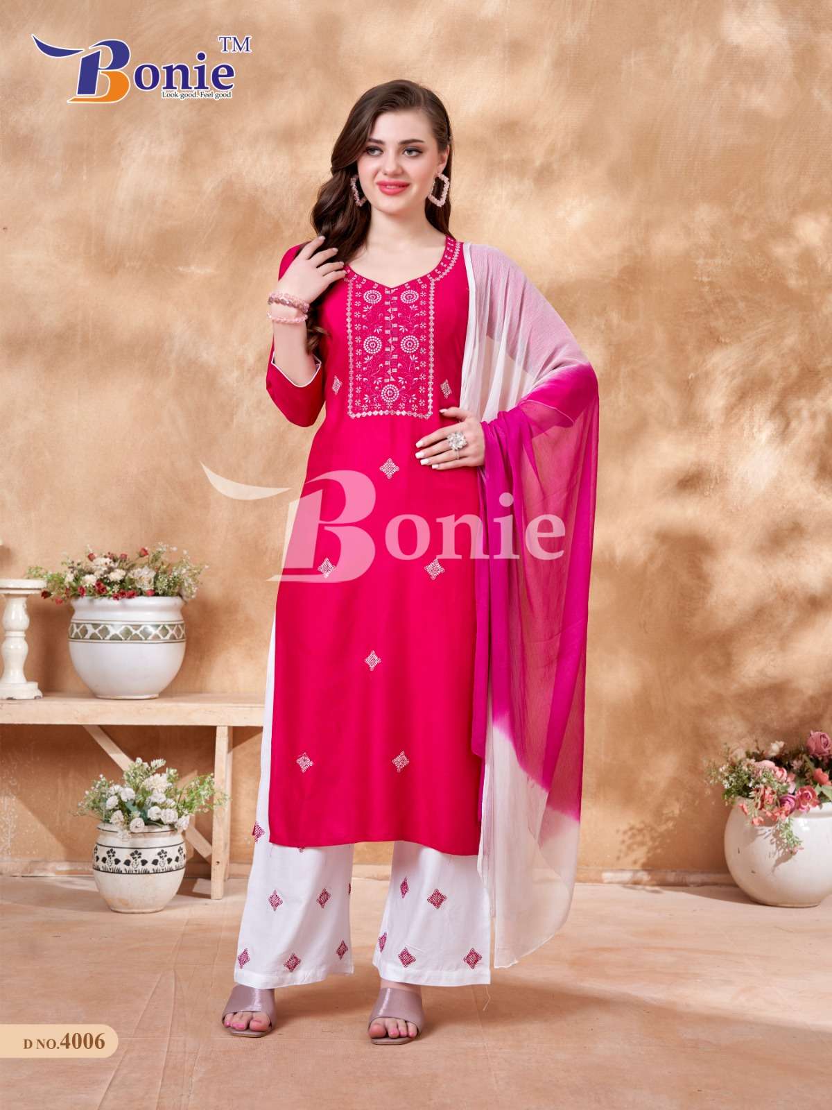 BONIE STUTI- 4 Kurti Wholesale catalog