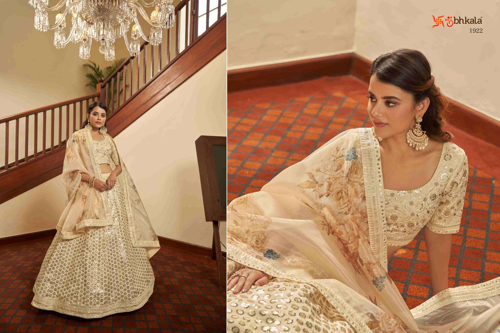 BRIDESMAID VOL. 14 Bridal Gota Patti Embroidered Semi Stitched Lehenga Choli Wholesale catalog