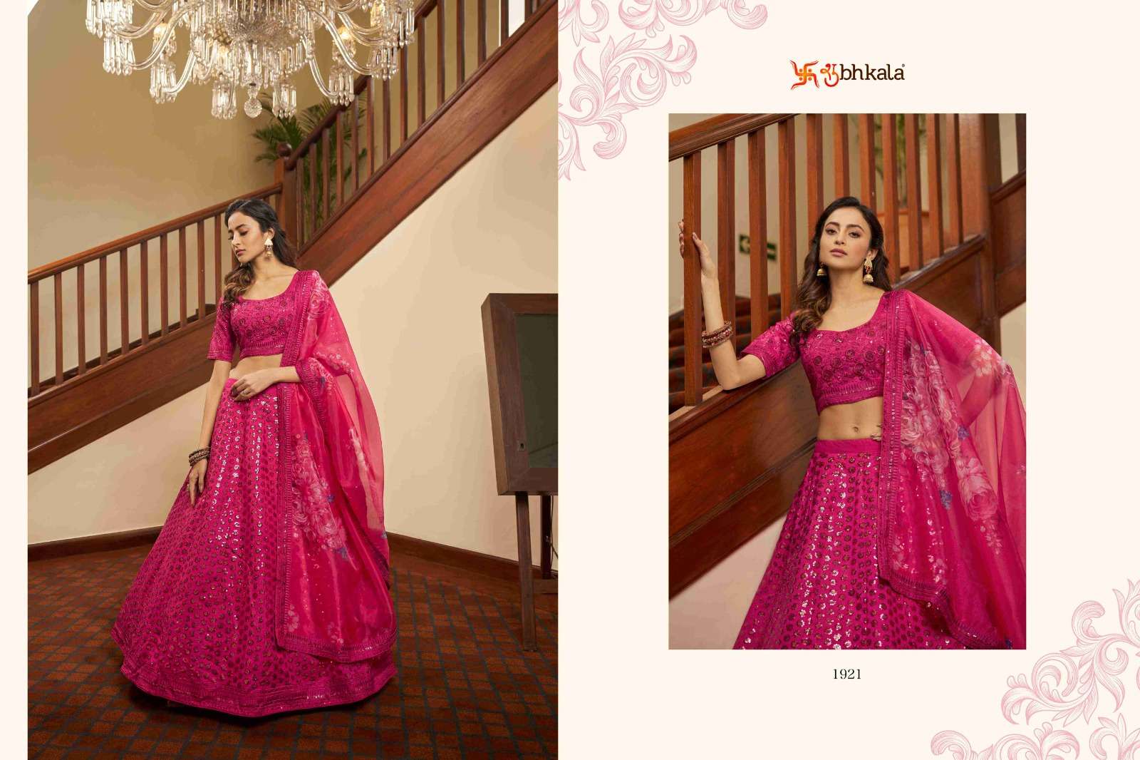 BRIDESMAID VOL. 14 Bridal Gota Patti Embroidered Semi Stitched Lehenga Choli Wholesale catalog