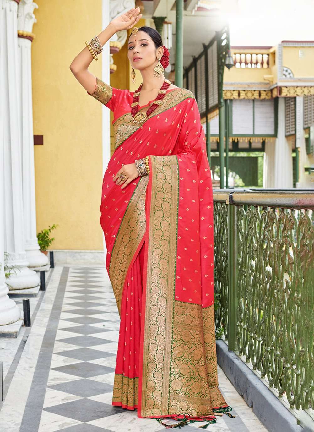 BUNAWAT ABHI SILK Banarasi Silk Saree Wholesale catalog