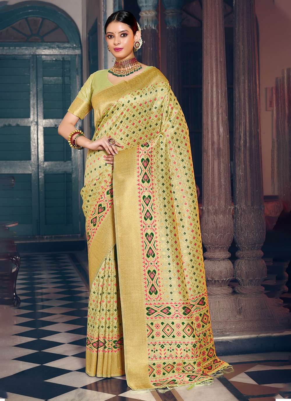 BUNAWAT AKANSHA  Banarasi Silk Saree Wholesale catalog