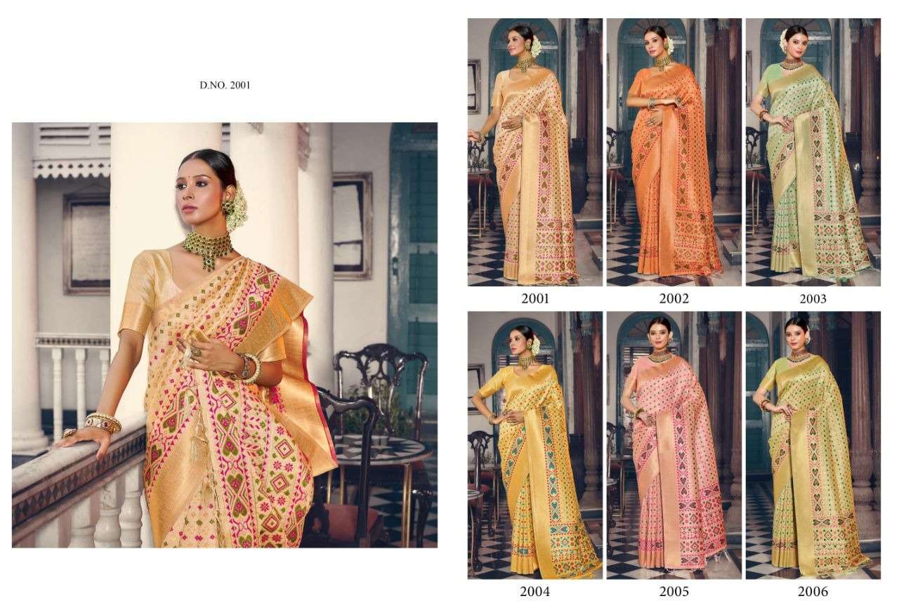 BUNAWAT AKANSHA  Banarasi Silk Saree Wholesale catalog