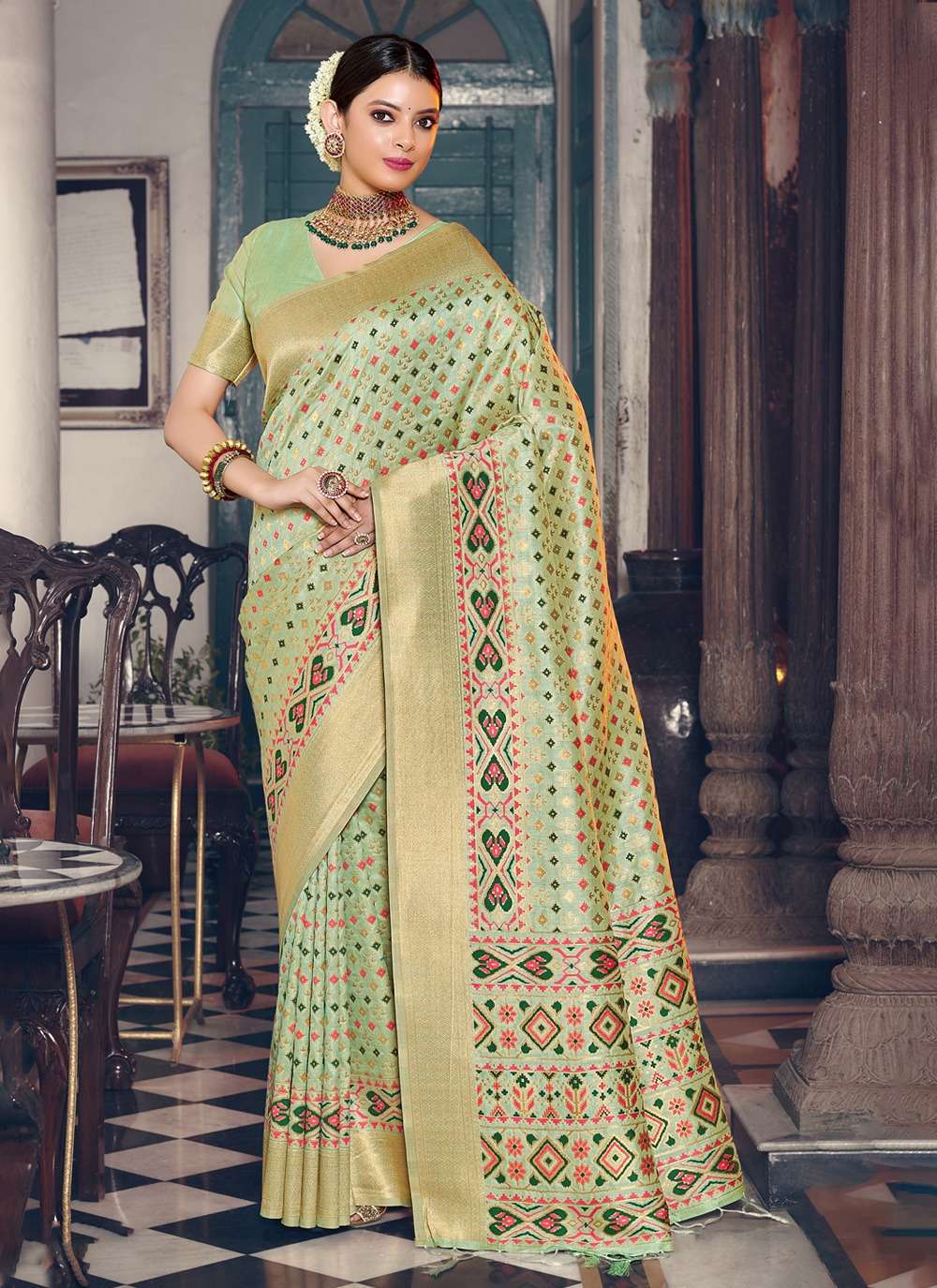 BUNAWAT AKANSHA  Banarasi Silk Saree Wholesale catalog