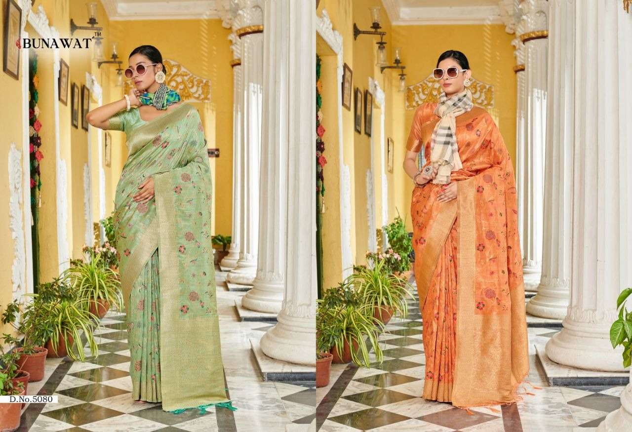 BUNAWAT JULIE SILK Banarasi Silk Saree Wholesale catalog