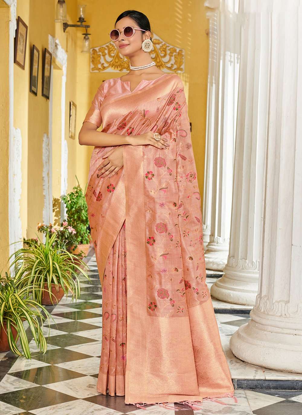 BUNAWAT JULIE SILK Banarasi Silk Saree Wholesale catalog