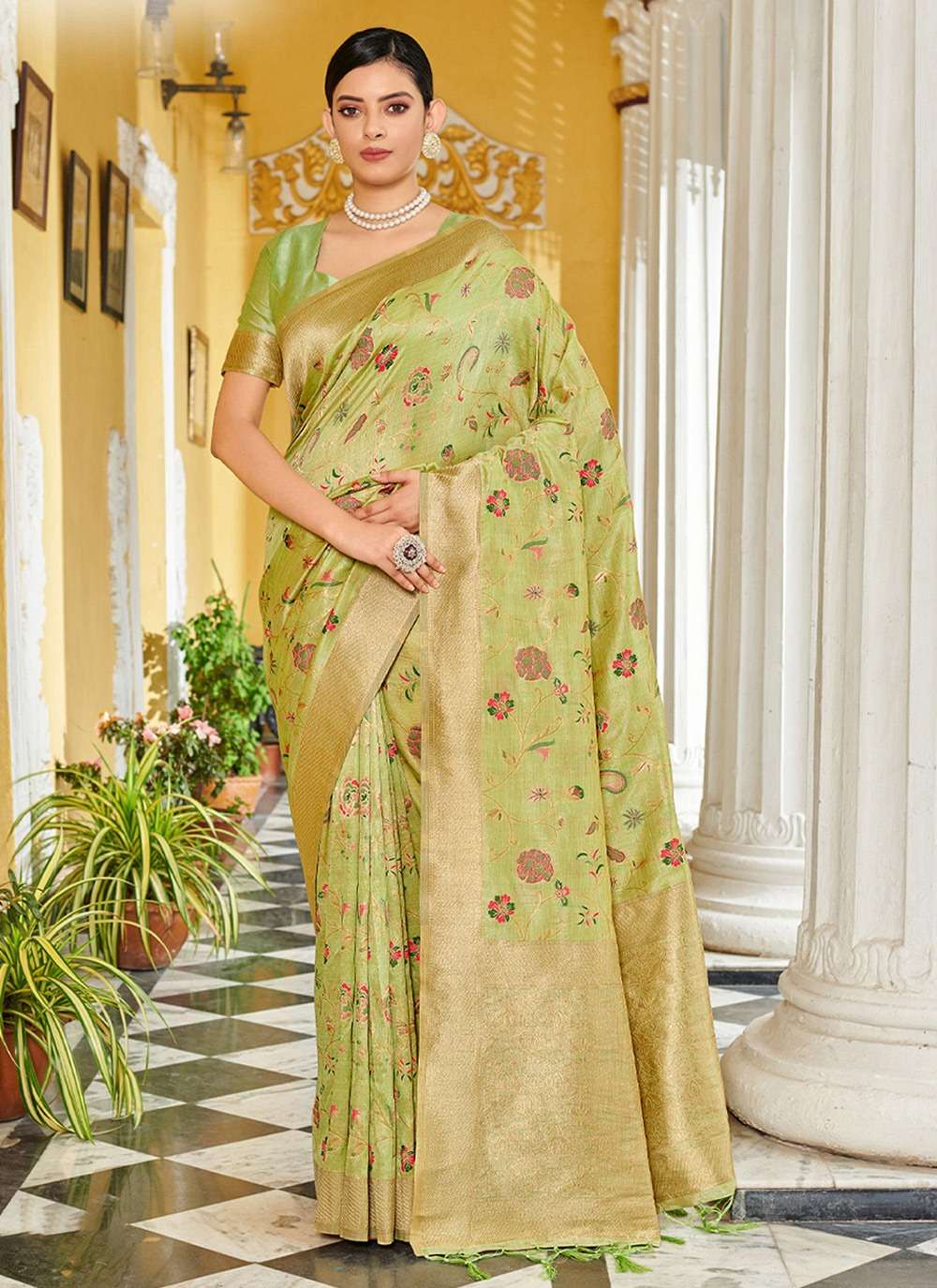 BUNAWAT JULIE SILK Banarasi Silk Saree Wholesale catalog
