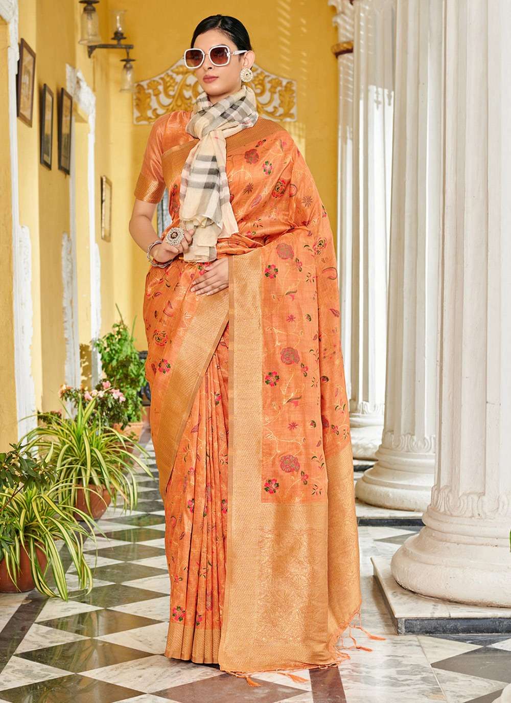 BUNAWAT JULIE SILK Banarasi Silk Saree Wholesale catalog