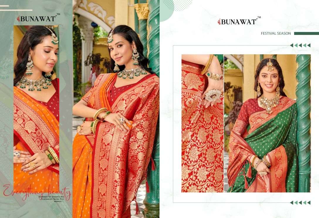 BUNAWAT ROOPREKHA Banarasi Silk Saree Wholesale catalog