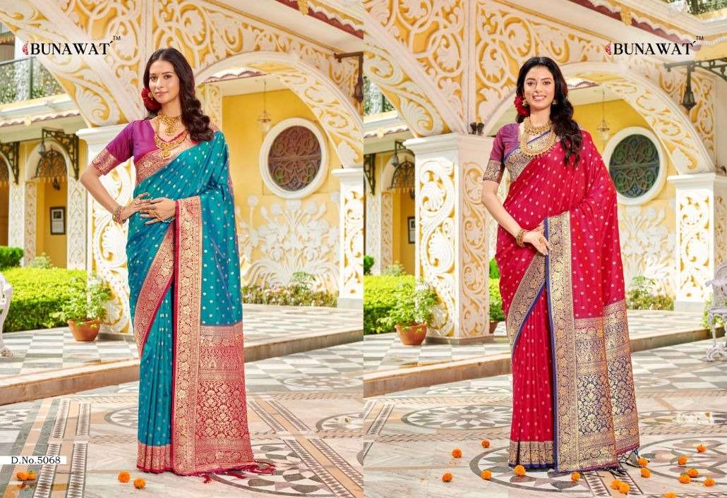 BUNAWAT RUDALI SILK Banarasi Silk Saree Wholesale catalog