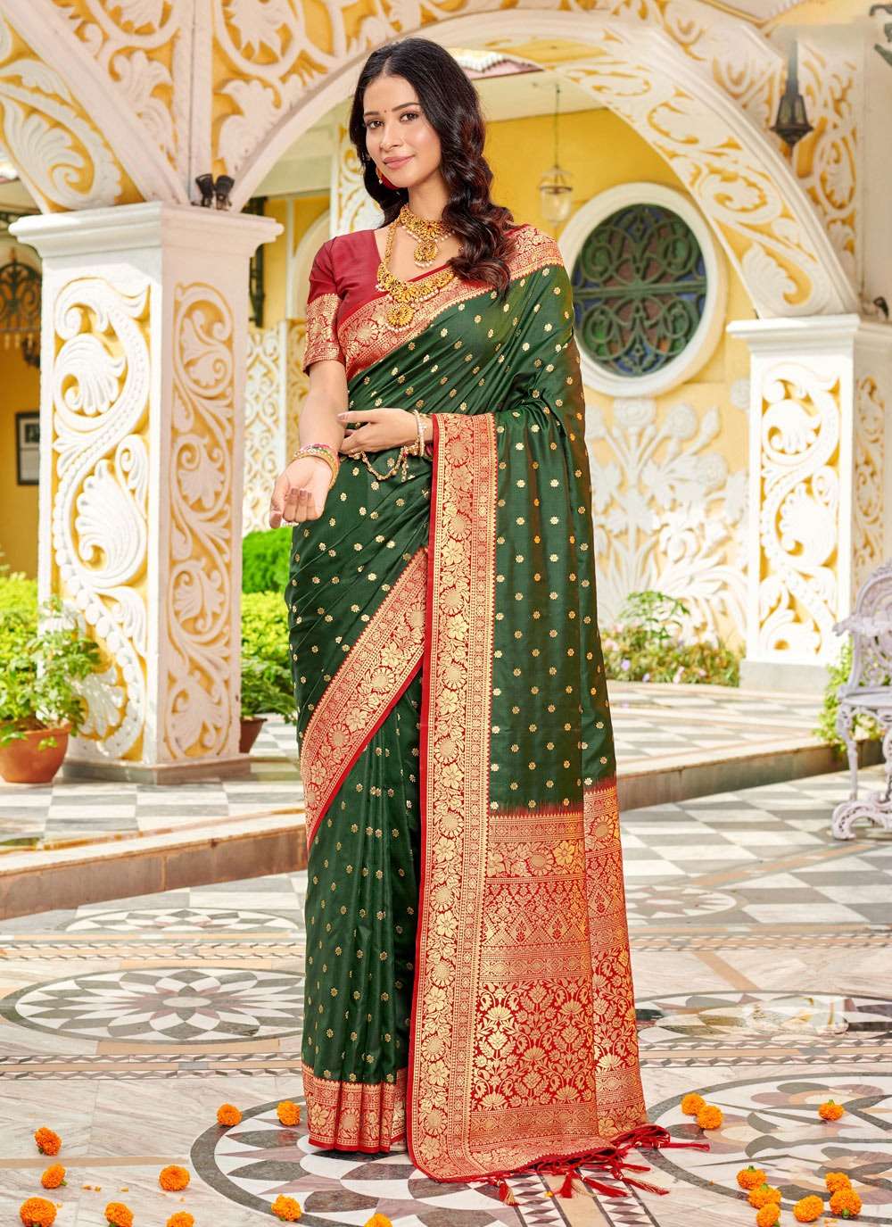 BUNAWAT RUDALI SILK Banarasi Silk Saree Wholesale catalog