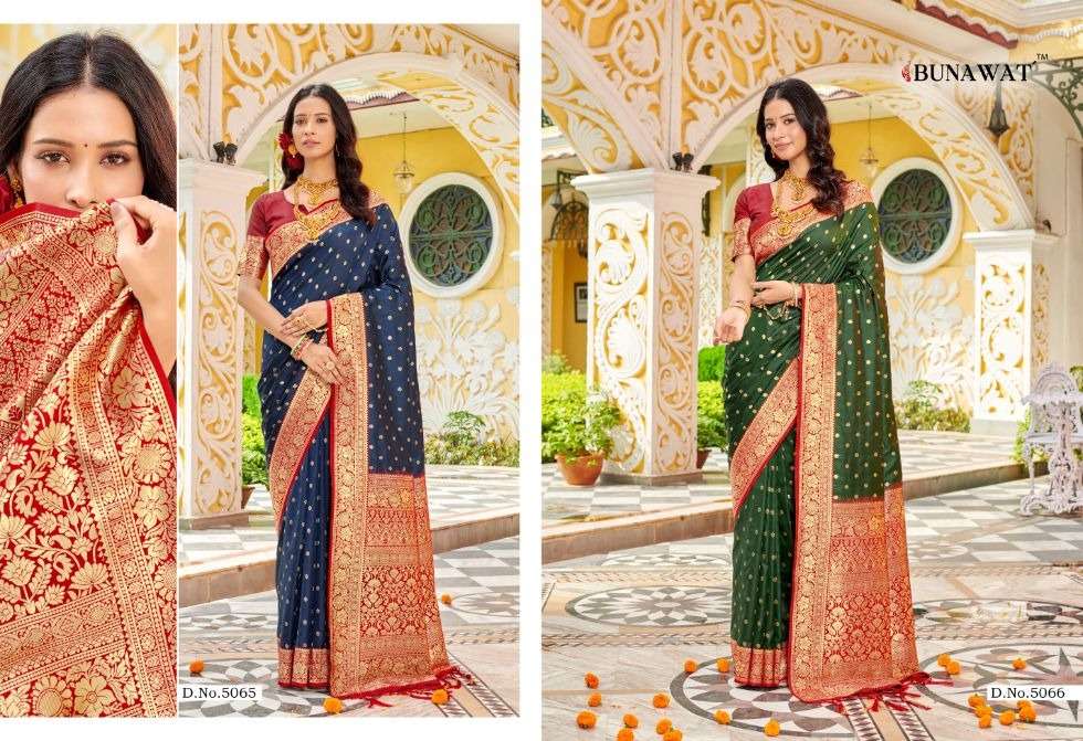BUNAWAT RUDALI SILK Banarasi Silk Saree Wholesale catalog