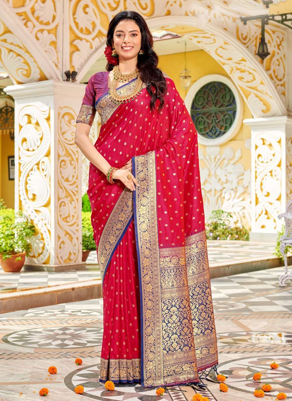 BUNAWAT RUDALI SILK Banarasi Silk Saree Wholesale catalog