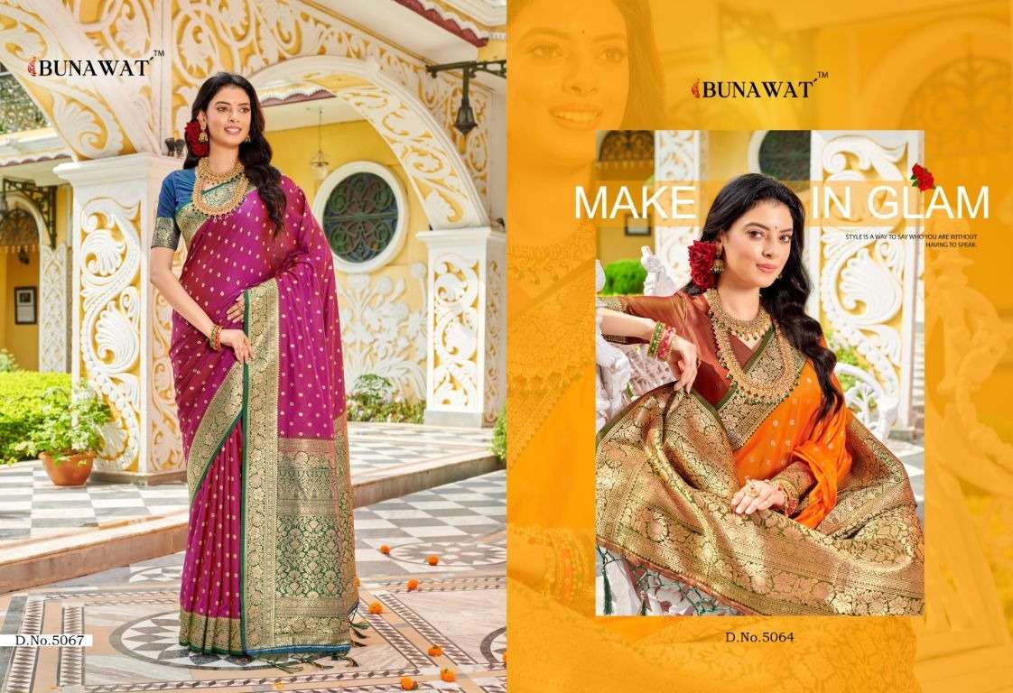 BUNAWAT RUDALI SILK Banarasi Silk Saree Wholesale catalog