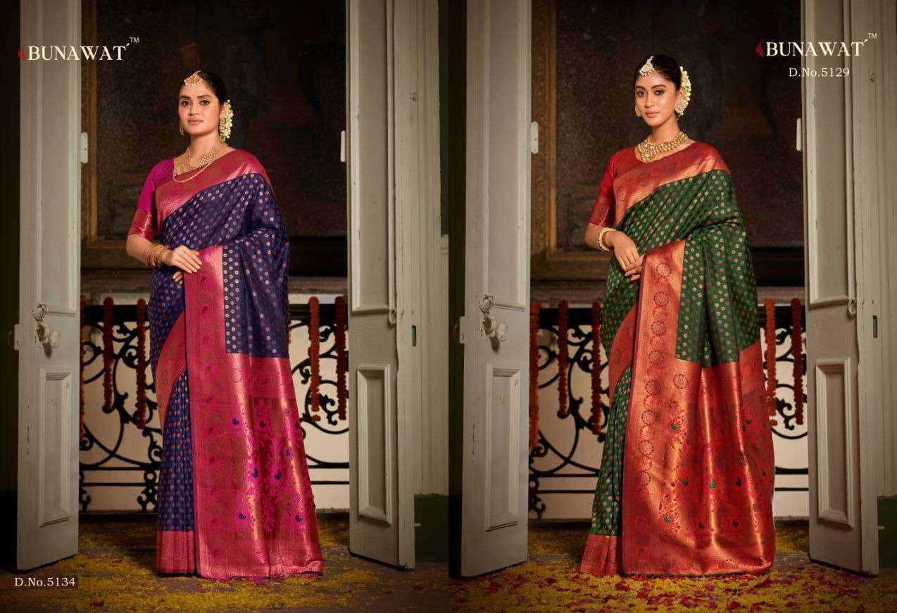 BUNAWAT SHRINGAAR Banarasi Silk Saree Wholesale catalog