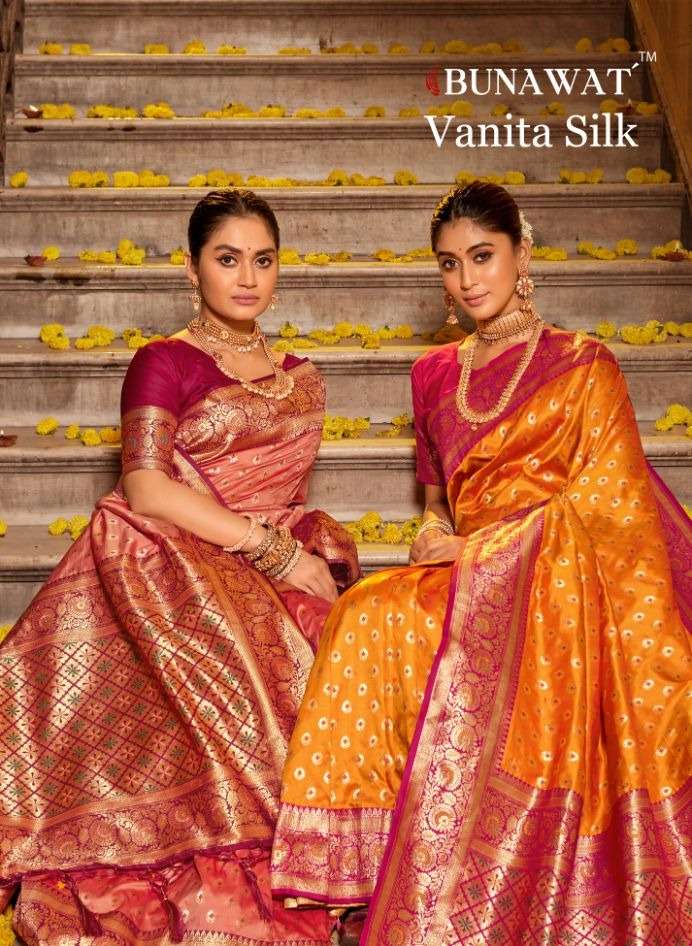 BUNAWAT VANITA SILK Banarasi Silk Saree Wholesale catalog