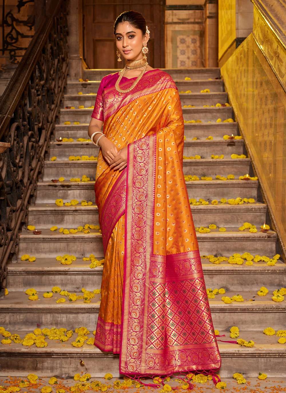 BUNAWAT VANITA SILK Banarasi Silk Saree Wholesale catalog