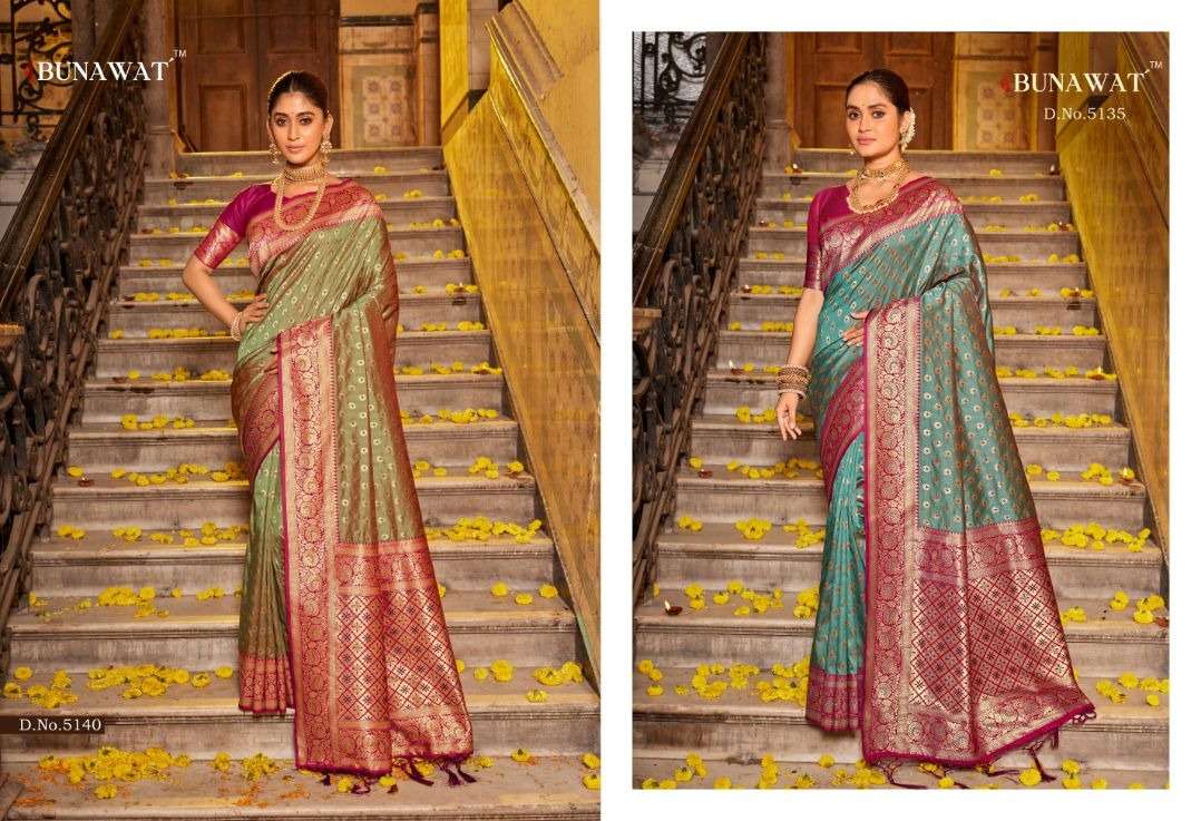 BUNAWAT VANITA SILK Banarasi Silk Saree Wholesale catalog