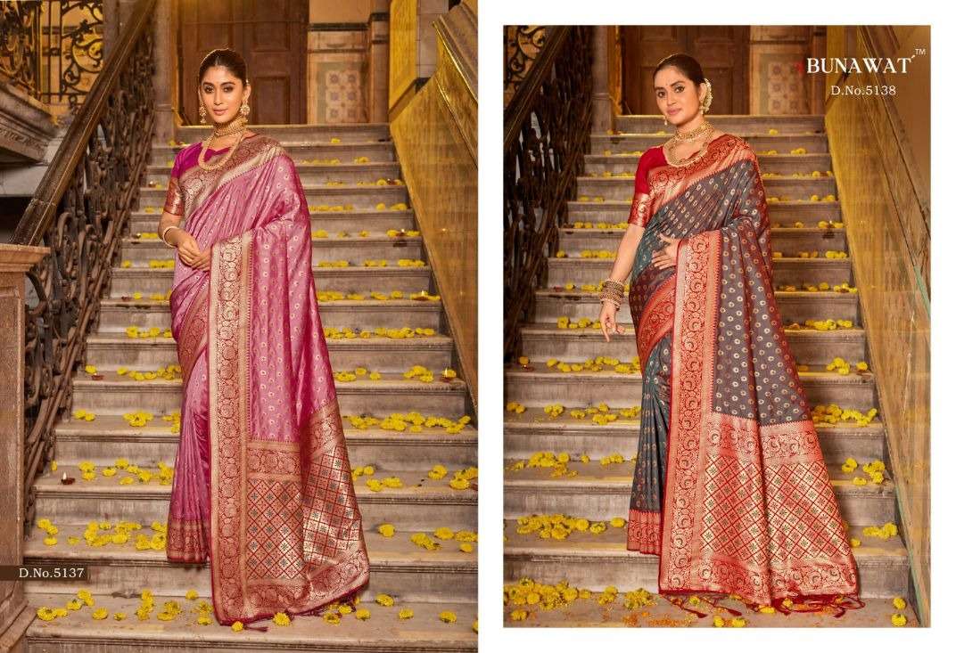 BUNAWAT VANITA SILK Banarasi Silk Saree Wholesale catalog