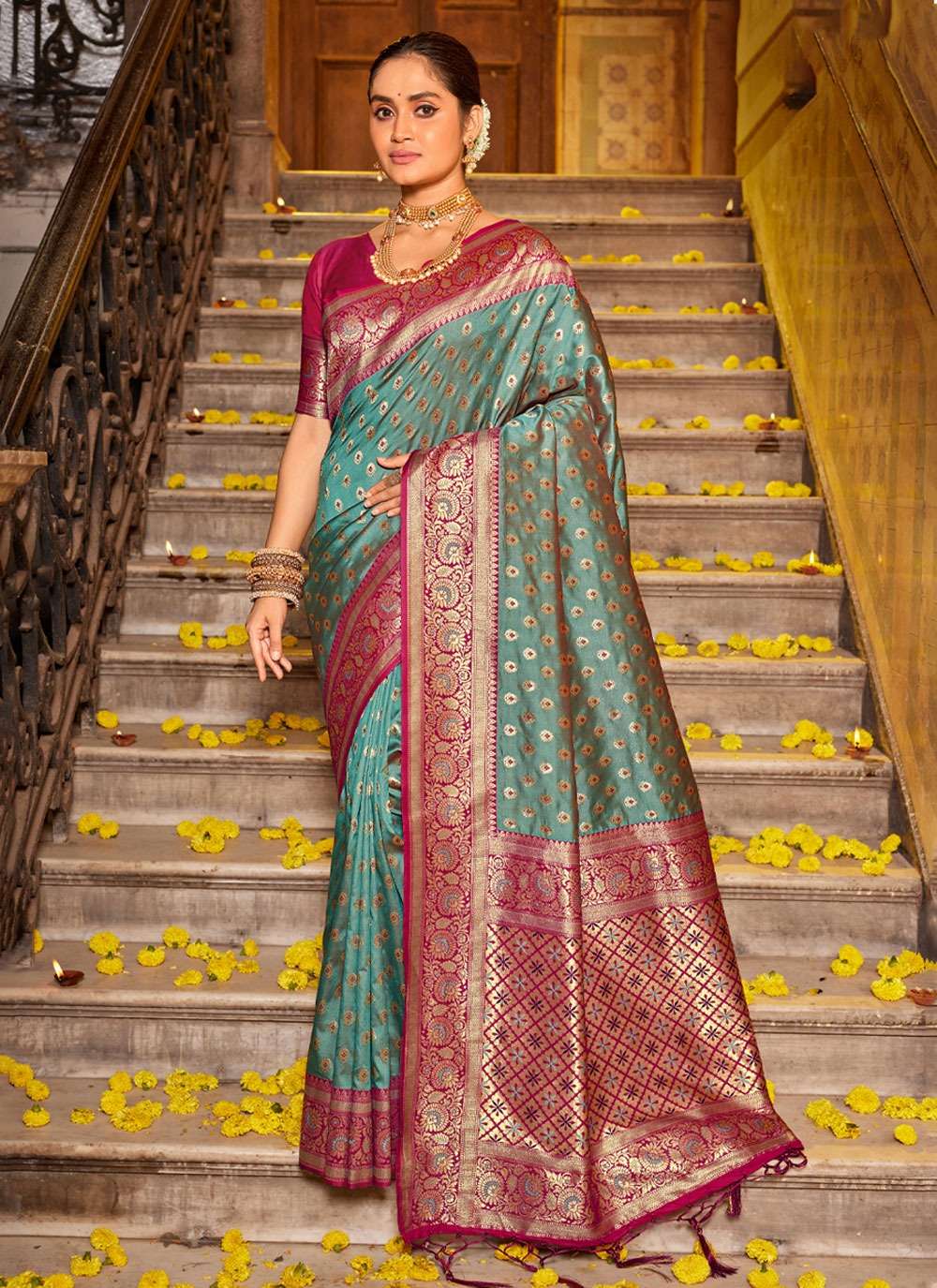 BUNAWAT VANITA SILK Banarasi Silk Saree Wholesale catalog