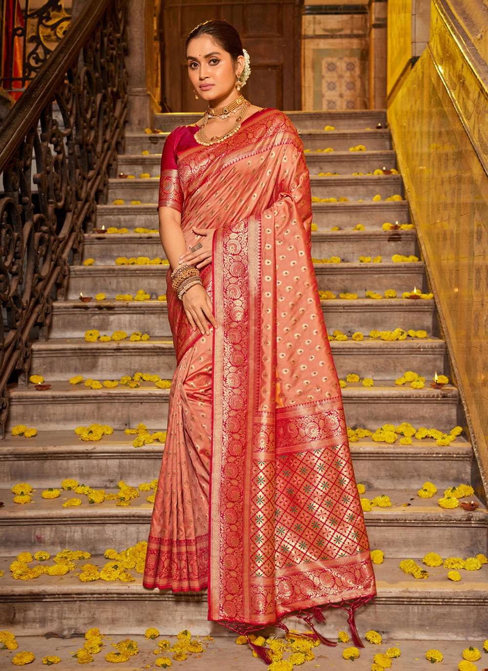 BUNAWAT VANITA SILK Banarasi Silk Saree Wholesale catalog