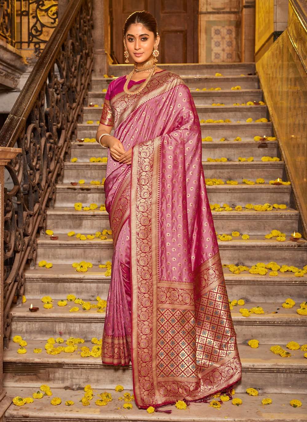 BUNAWAT VANITA SILK Banarasi Silk Saree Wholesale catalog