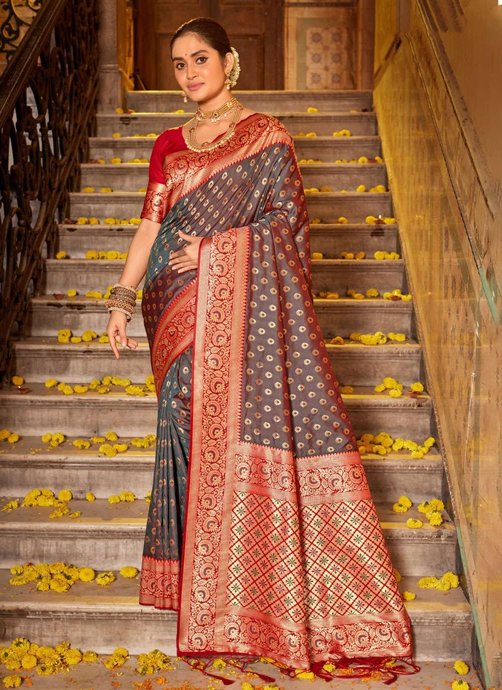 BUNAWAT VANITA SILK Banarasi Silk Saree Wholesale catalog