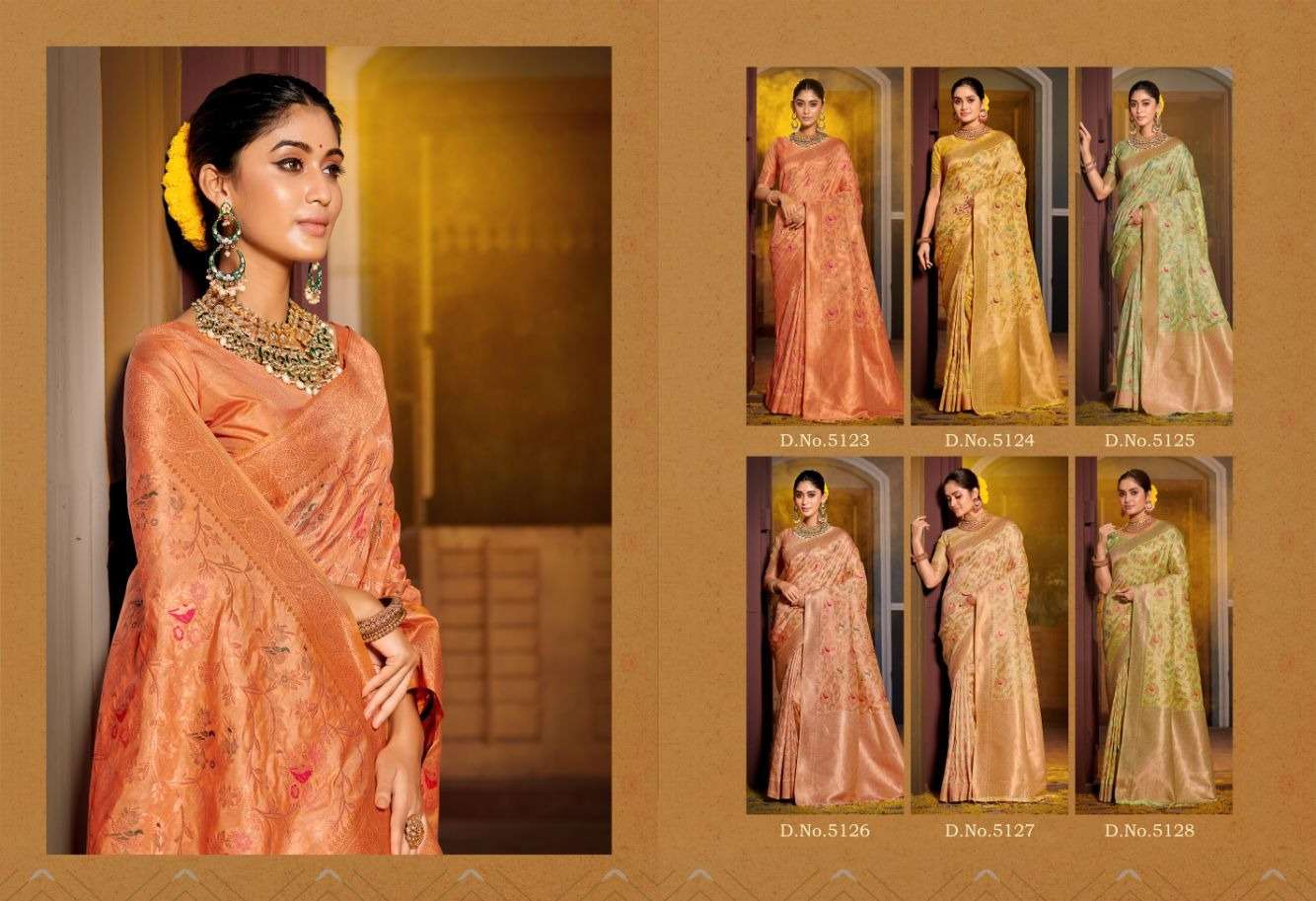 BUNAWAT VASTU PUJYA Banarasi Silk Saree Wholesale catalog