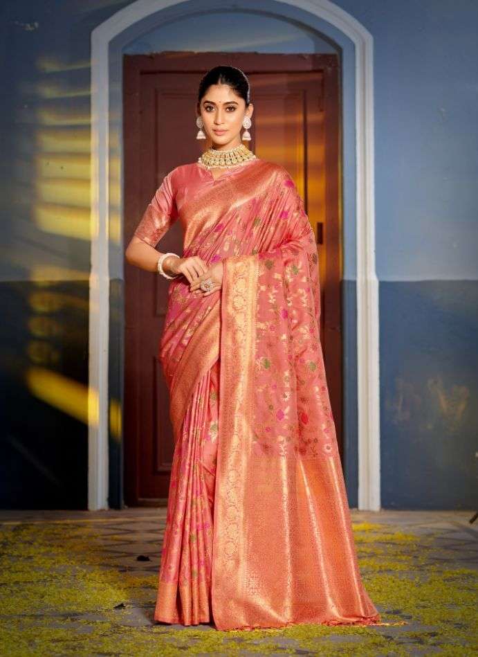 Bunawat Vastukala Heavy Silk Saree Wholesale catalog
