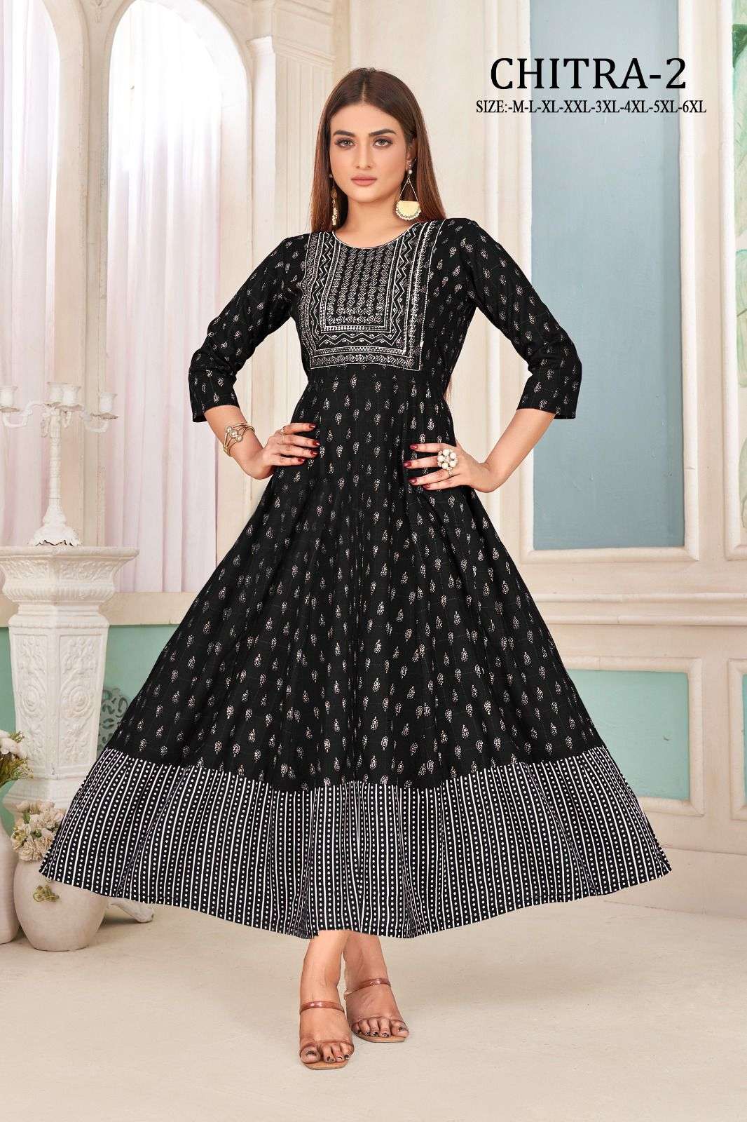 Chitra Vol 2 Rayon Sequence Work Kurti Wholesale catalog