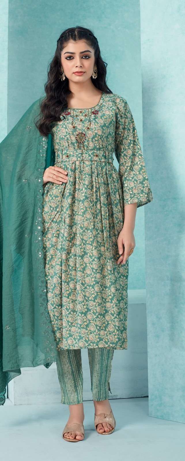 COLOURPIX vol - 1 HEAVY FANCY  MODEL CHANDERI Kurti Wholesale catalog
